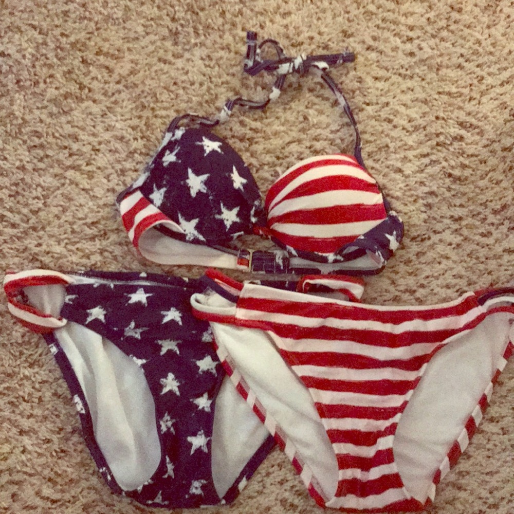 Stars and strips swimsuit
